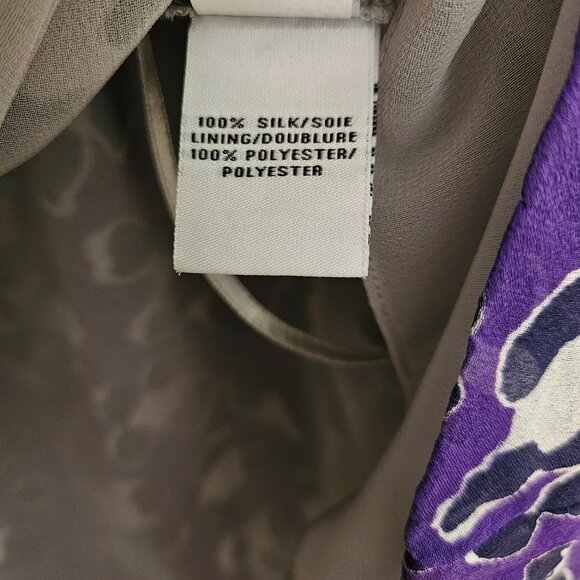 💜Diane von Furstenberg “Jana” Blouse – Sheer Perfection with Silk Lining - Picture 8 of 11